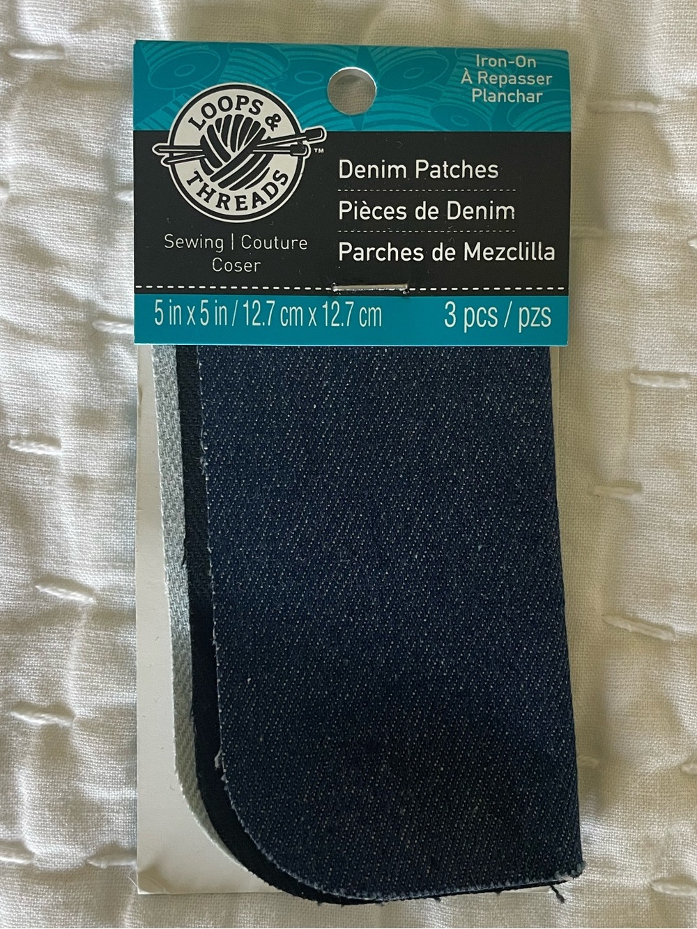 NWT Iron-On Denim Patches (3pcs)